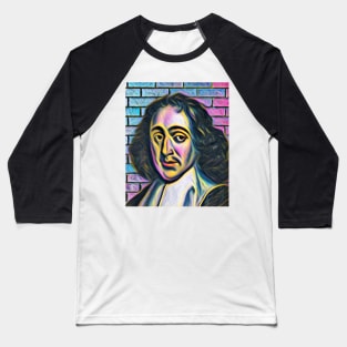 Baruch Spinoza Portrait | Baruch Spinoza Artwork 9 Baseball T-Shirt